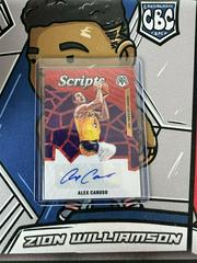 Alex Caruso [Red Wave] Basketball Cards 2019 Panini Mosaic Scripts Prices
