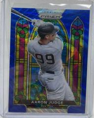 Aaron Judge [Blue Wave Prizm] #SG-5 Baseball Cards 2021 Panini Prizm Stained Glass Prices