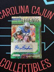 Barry Sanders [Green Scope Prizm] Football Cards 2021 Panini Prizm Franchise Legends Signatures Prices