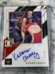 Katana Chance [Holo Gold] Wrestling Cards 2022 Panini Impeccable WWE Indelible Ink Autographs Prices