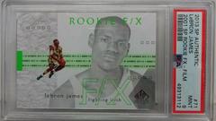 LeBron James [2001 SP Rookie FX Film] Basketball Cards 2013 SP Authentic Prices