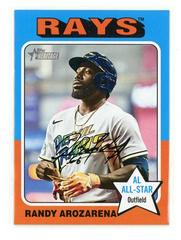 Randy Arozarena [Black White Image] #74 Baseball Cards 2024 Topps Heritage Prices
