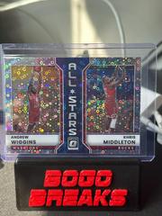 Andrew Wiggins, Khris Middleton #7 Basketball Cards 2022 Panini Donruss Optic All Stars Prices
