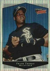 Frank Thomas [Parallel] #27 Baseball Cards 1999 Ultimate Victory Prices