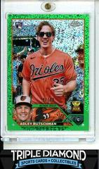 Adley Rutschman [Green Speckle] Baseball Cards 2023 Topps Chrome Update Prices