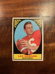 Len Dawson Football Cards 1967 Topps Prices