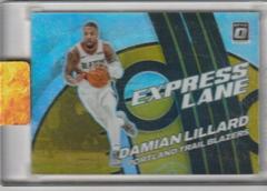 Damian Lillard [Gold] #2 Basketball Cards 2021 Panini Donruss Optic Express Lane Prices