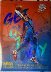 Russell Westbrook [Holo] #1 Basketball Cards 2018 Panini Hoops Get Out the Way Prices