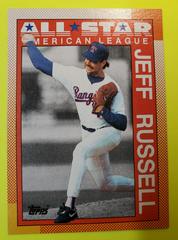 Jeff Russell [All*Star] #395 Baseball Cards 1990 Topps Tiffany Prices