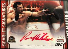 Pat Miletich Ufc Cards 2015 Topps UFC Champions Scarlet Signatures Prices