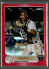 Endy Rodriguez [Red Refractor] #PDC-107 Baseball Cards 2022 Topps Pro Debut Chrome Prices