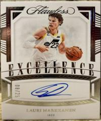 Lauri Markkanen #4 Basketball Cards 2022 Panini Flawless Excellence Signature Prices