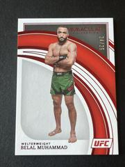 Belal Muhammad [Red] #9 Ufc Cards 2022 Panini Immaculate UFC Prices