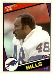 Roosevelt Leaks #26 Football Cards 1984 Topps Prices