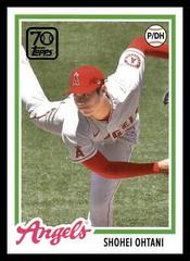 Shohei Ohtani #70YT-28 Baseball Cards 2021 Topps 70 Years of Baseball Prices