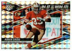 Roger Craig Football Cards 2022 Panini Mosaic In It to Win It Prices