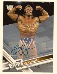 Lex Luger [Silver Autograph] #189 Wrestling Cards 2017 Topps WWE Then Now Forever Prices