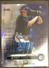 Drew Waters Baseball Cards 2019 Bowman Chrome Stat Tracker Prices