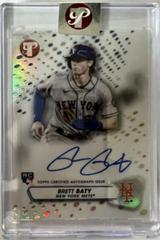 Brett Baty [Refractor] #PA-BB Baseball Cards 2023 Topps Pristine Autographs Prices