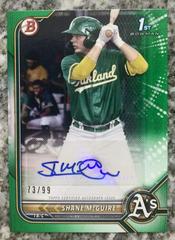 Shane McGuire [Green] #PPA-SM Baseball Cards 2022 Bowman Paper Prospect Autographs Prices