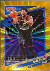 Joel Embiid [Gold Laser] Basketball Cards 2021 Panini Donruss Prices