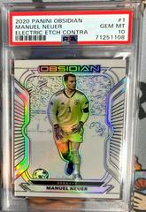 Manuel Neuer [Contra] Soccer Cards 2020 Panini Obsidian Prices