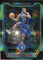 Andrew Wiggins [Green] #52 Basketball Cards 2018 Panini Obsidian Prices