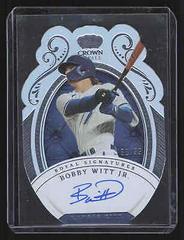 Bobby Witt Jr. #RS-BWJ Baseball Cards 2023 Panini Chronicles Royal Signatures Prices