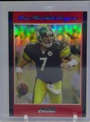Ben Roethlisberger [Red Refractor] #BC120 Football Cards 2007 Bowman Chrome Prices