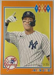 Aaron Judge [Orange] #25 Baseball Cards 2022 Topps Brooklyn Collection Prices