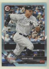 Aaron Judge [Sky Blue] #24 Baseball Cards 2018 Bowman Prices