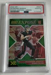 Desmond Ridder [Green] #RXP-4 Football Cards 2022 Panini XR Rookie Expose Prices
