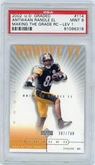 Antwaan Randle El [Making the Grade RC Lev.1] #114 Football Cards 2002 Upper Deck Graded Prices