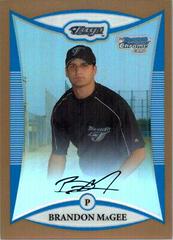 Brandon MaGee Baseball Cards 2008 Bowman Chrome Prospects Prices