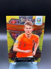 Matthijs de Ligt [Gold Prizm] #86 Soccer Cards 2020 Panini Select UEFA Euro Prices