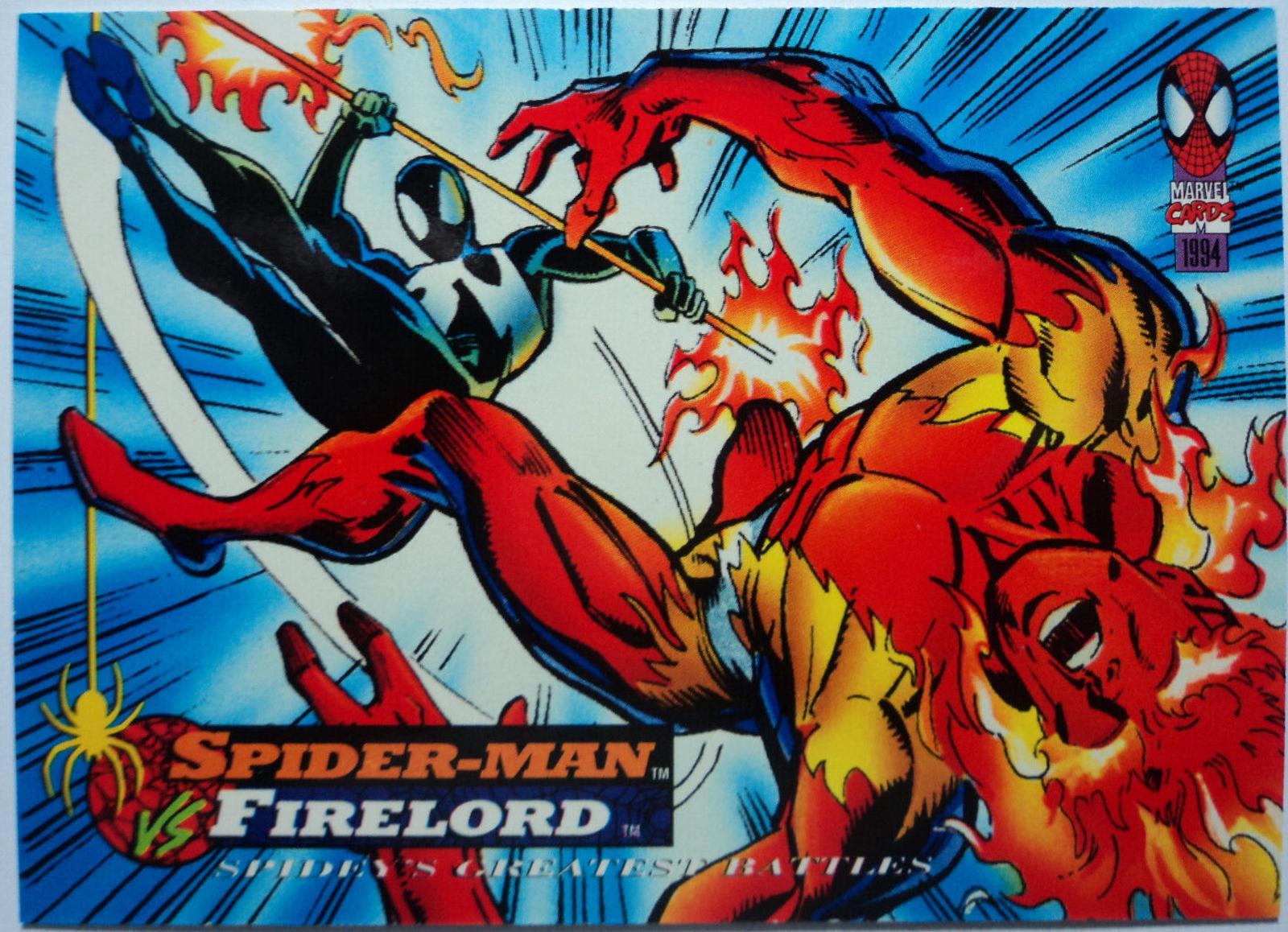 Spider-Man vs. Firelord #103 Marvel 1994 Fleer Amazing Spider-Man