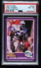 Tony Woods Football Cards 1989 Panini Score Supplemental Prices