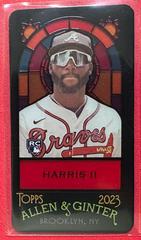 Michael Harris II [Mini Stained Glass] #12 Baseball Cards 2023 Topps Allen & Ginter Prices
