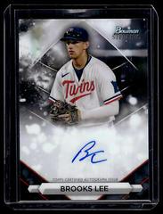 Brooks Lee #PA-BL Baseball Cards 2023 Bowman Sterling Prospect Autograph Prices