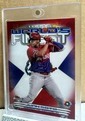 Juan Soto [Red] #94 Baseball Cards 2023 Topps Finest Prices