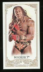 Booker T Wrestling Cards 2012 Topps Heritage WWE Allen & Ginter Prices