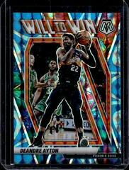 Deandre Ayton [Reactive Blue] #16 Basketball Cards 2020 Panini Mosaic Will to Win Prices