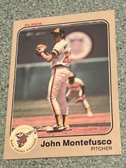 John Montefusco #367 Baseball Cards 1983 Fleer Prices