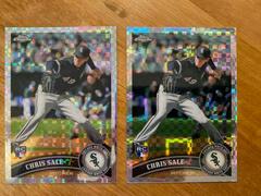 Chris Sale [Red Refractor] #205 Baseball Cards 2011 Topps Chrome Prices