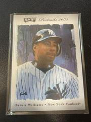 Bernie Williams [Autograph Silver] Baseball Cards 2003 Playoff Portraits Prices