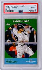 Aaron Judge #19 Baseball Cards 2022 Topps 582 Montgomery Club Set 5 Prices