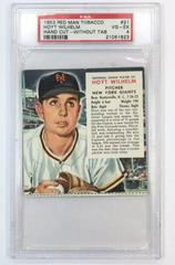 Hoyt Wilhelm [Hand Cut Without Tab] #21 Baseball Cards 1953 Red Man Tobacco Prices