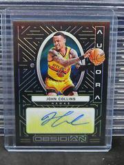 John Collins [Yellow] Basketball Cards 2021 Panini Obsidian Aurora Autographs Prices
