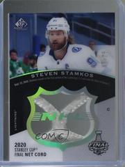 Steven Stamkos #SCN-SS Hockey Cards 2021 SP Game Used 2020 NHL Stanley Cup Finals Net Cord Relics Prices