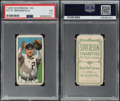 Kitty Bransfield #NNO Baseball Cards 1909 T206 Sovereign 150 Prices